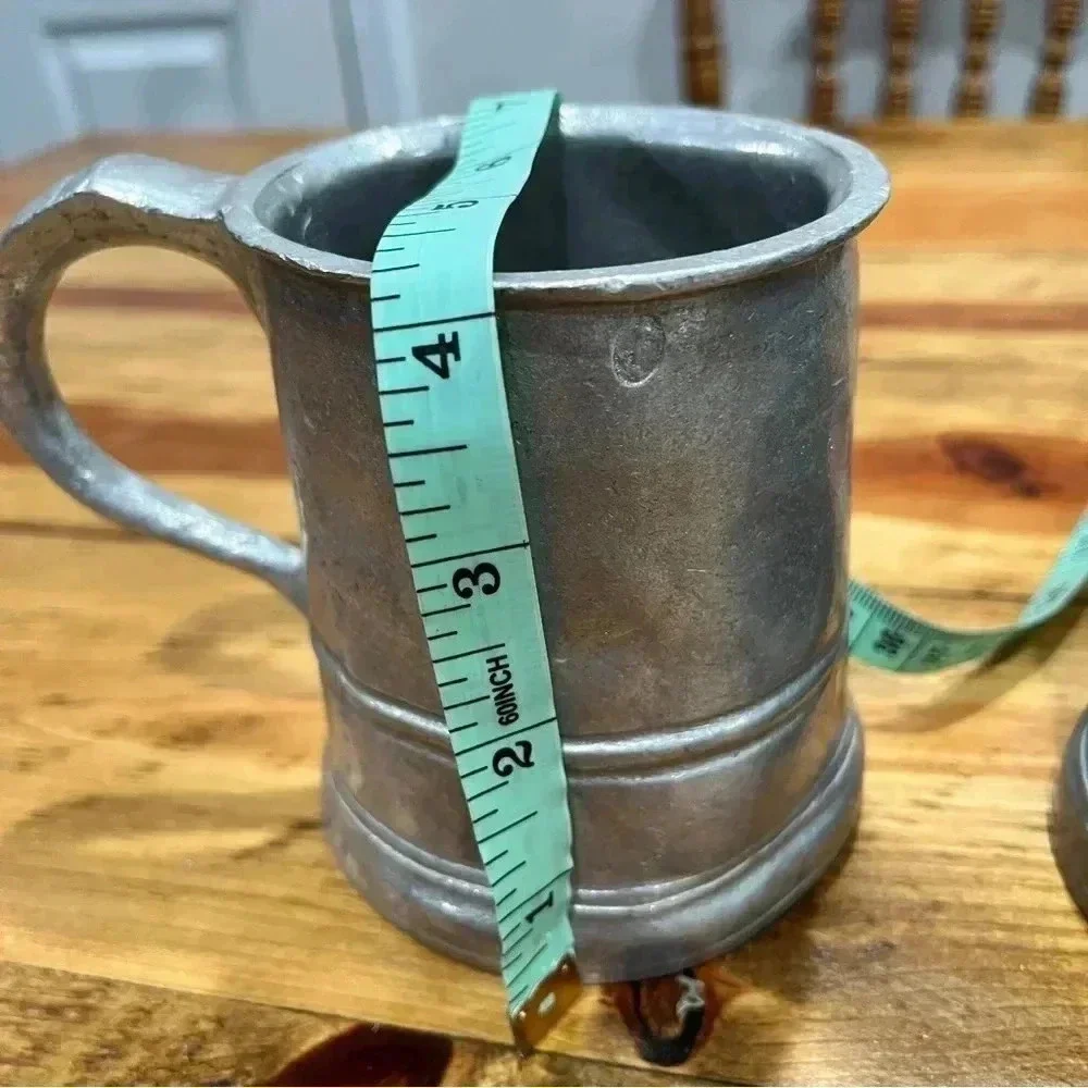 Wilton- RWP VINTAGE pewter mugs Steins with interesting markings
